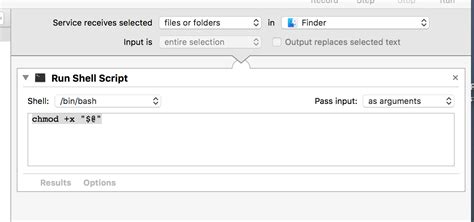 How to add chmod +x on a file, from right click menu .